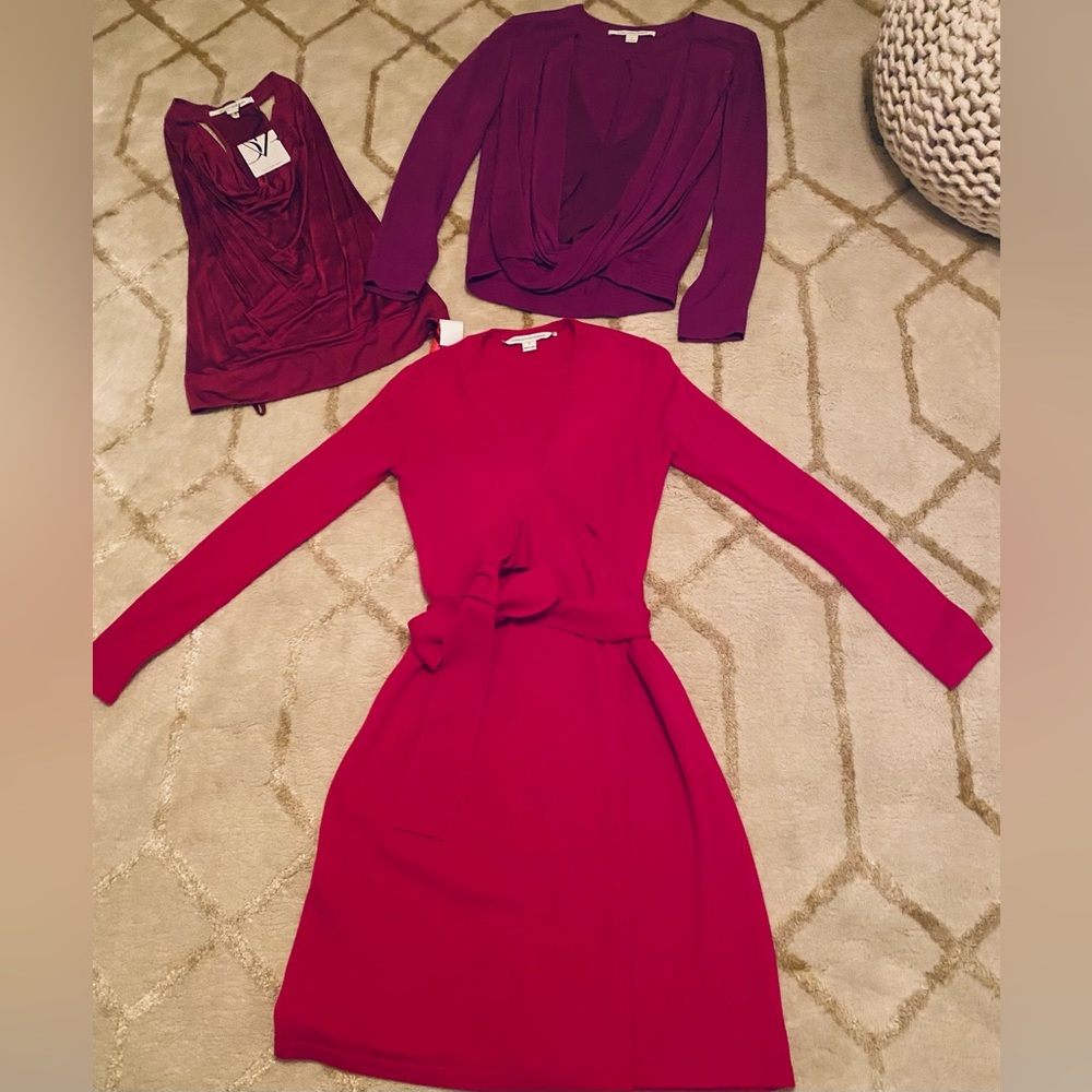 Diane von Furstenberg BUNDLE!!!! Snatch all 3 items before someone else does!